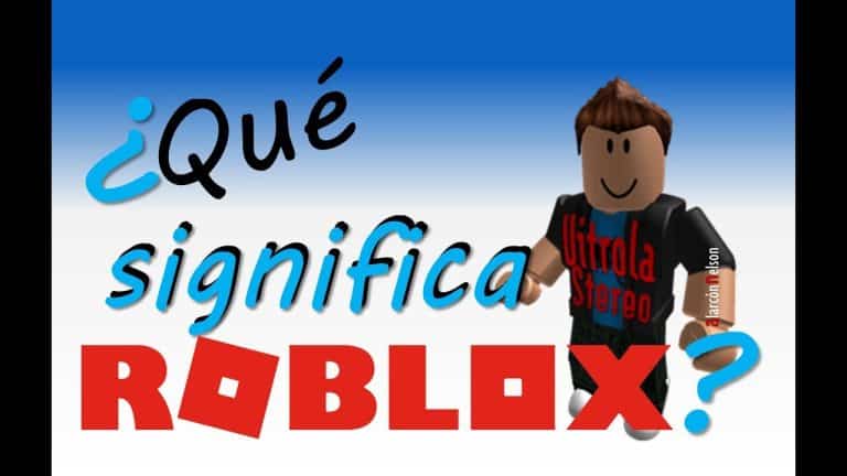 Qué significa la palabra Roblox en español